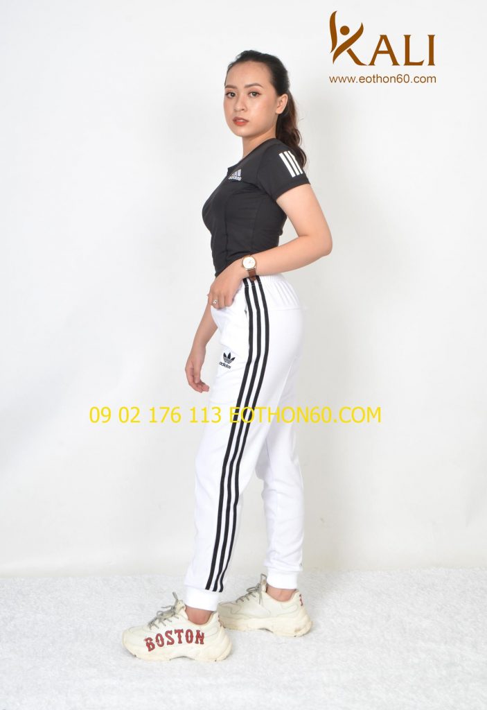 SET ÁO CROPTOP DAS MIX QUẦN JOGGER 3 SỌC - đồ tập gym đồ tập yoga -eothon60.com